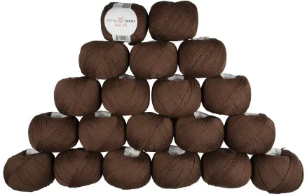 Infinity Hearts Rose 8/4 Garnpaket Unicolor 219 Braun - 20 Stk - Infinity Hearts Rose 8/4 Garnpaket Unicolor 219 Braun - 20 Stk