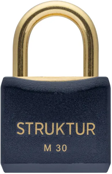 Struktur Vorhängeschloss Marine 30 - 100% rostfrei