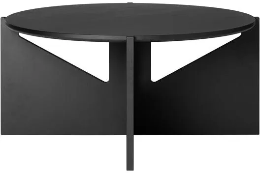 Kristina Dam Studio Simple Couchtisch XL Lackierte Eiche Schwarz
