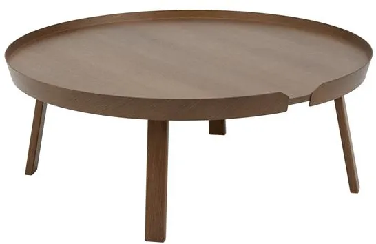 Muuto Around Tisch Dunkelbraun Extra Groß