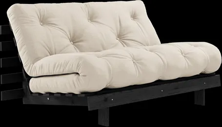 Karup Design Roots Schlafsofa M. Matratze 140x200 747 Beige/Schwarz Kiefer