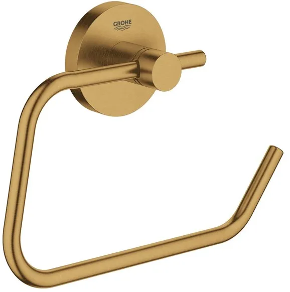 Grohe Essentials Toilettenpapierhalter, gebürstet cool sunrise